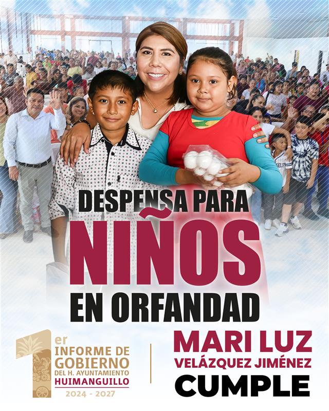 Despensa para Niños en Orfandad