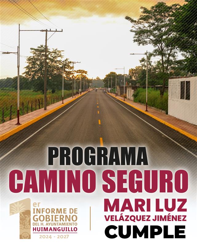 Programa Camino Seguro