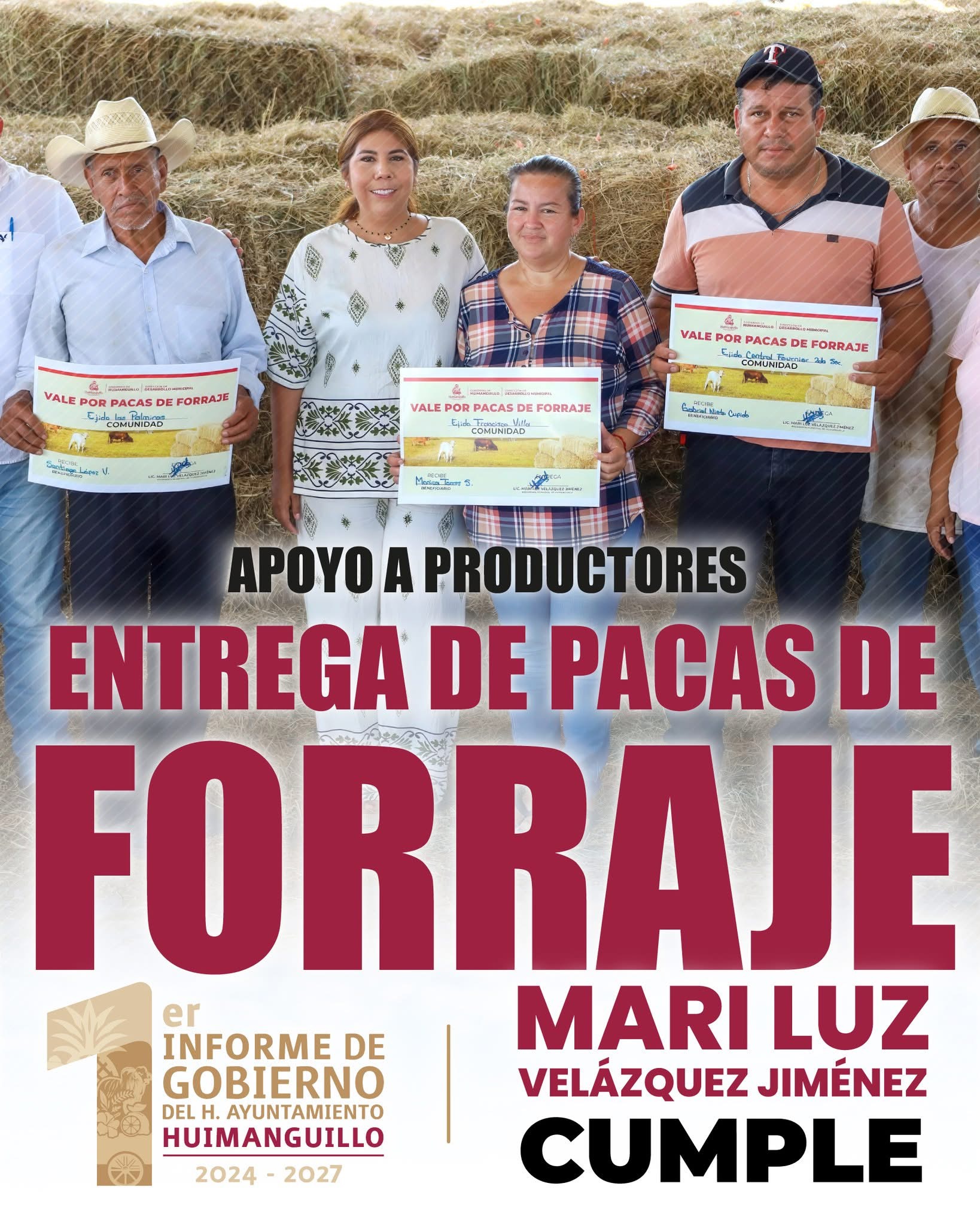 Banner de Entrega de Forraje